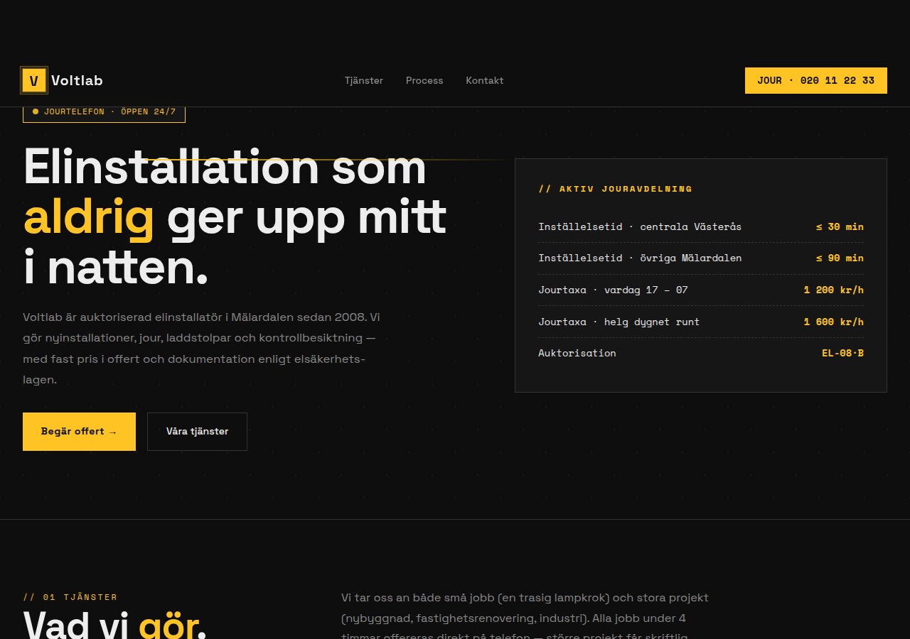 Voltlab sektion 3