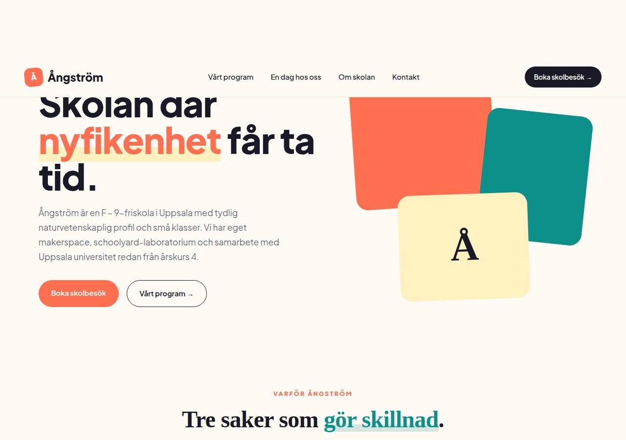 Ångström Skola sektion 2